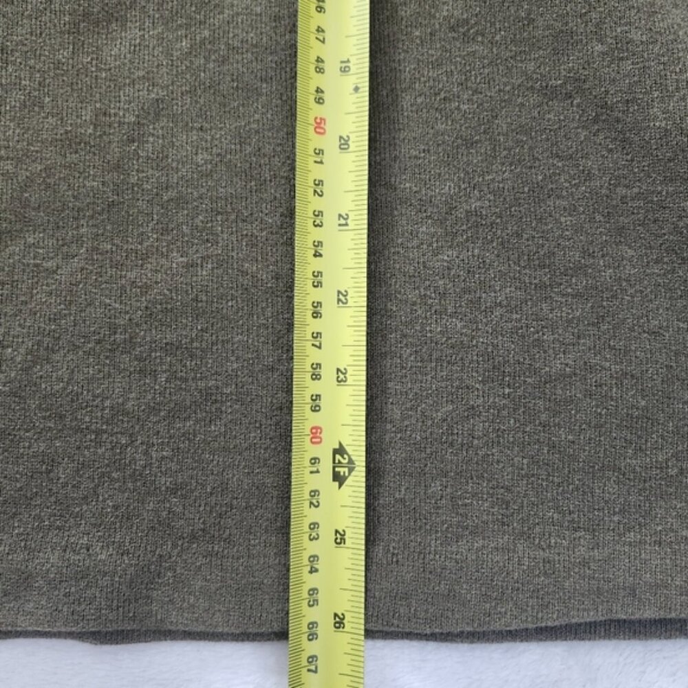 POLO RALPH LAUREN Men's Quarter Zip Pullover Sweater Moss Green XL Casual Warm - Picture 9 of 11
